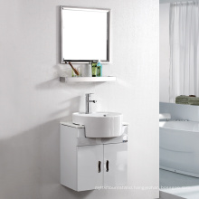 Wall mounted stainless steel bathroom stone vanity sink for bathroom